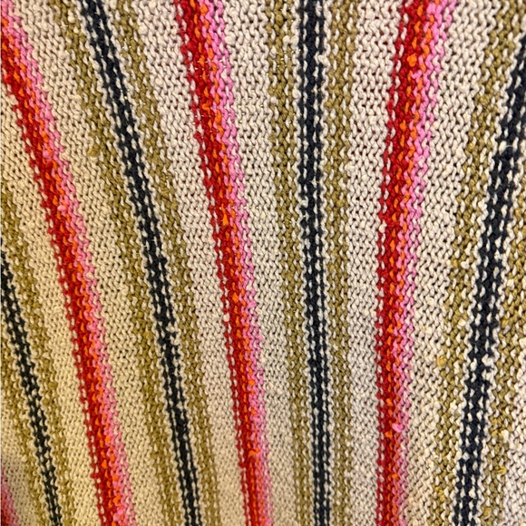 Billabong Women's Striped Sweater - Red, Blue, Cream - Picture 3 of 3